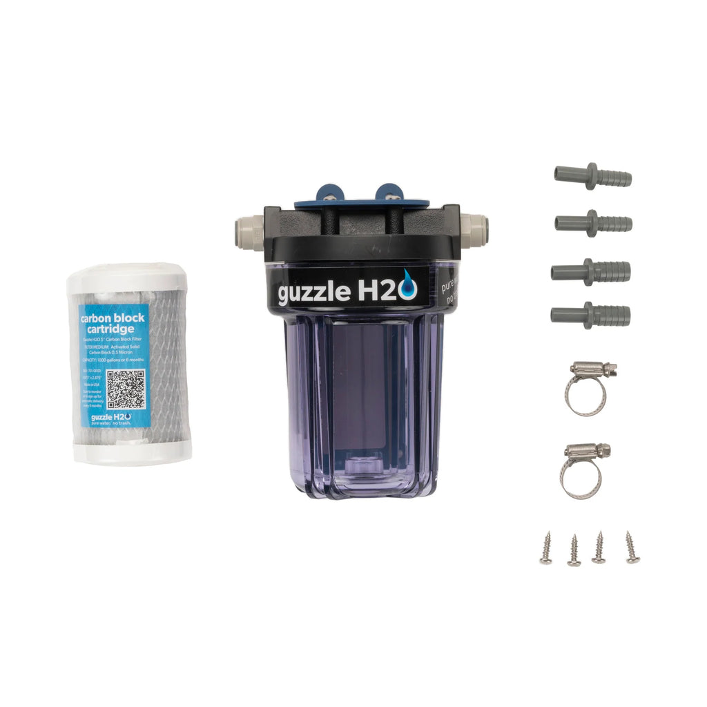 Stealth Carbon 10 - Built-In Water Filtration System