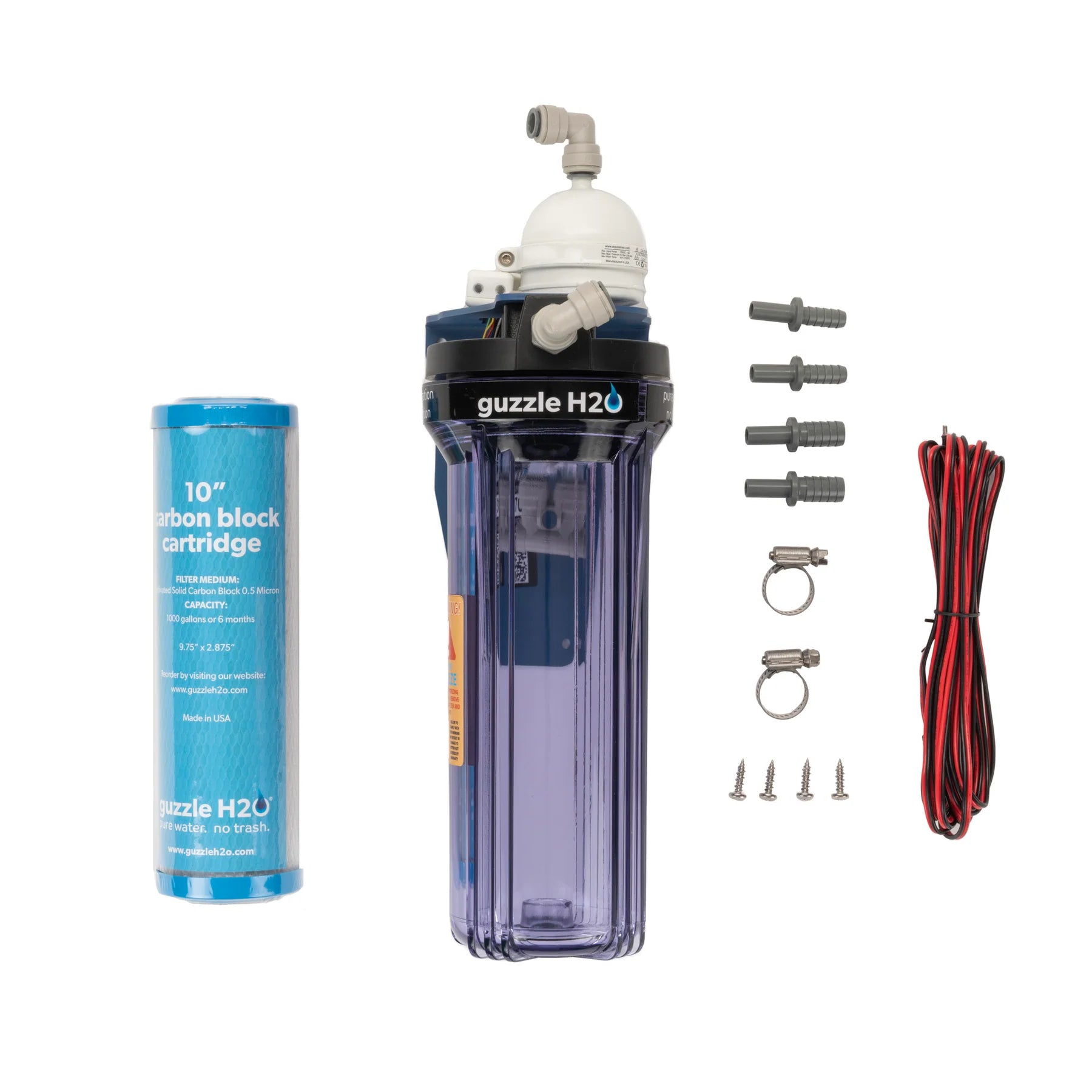 Stealth 10 - Built-In Water Filtration & Purification System
