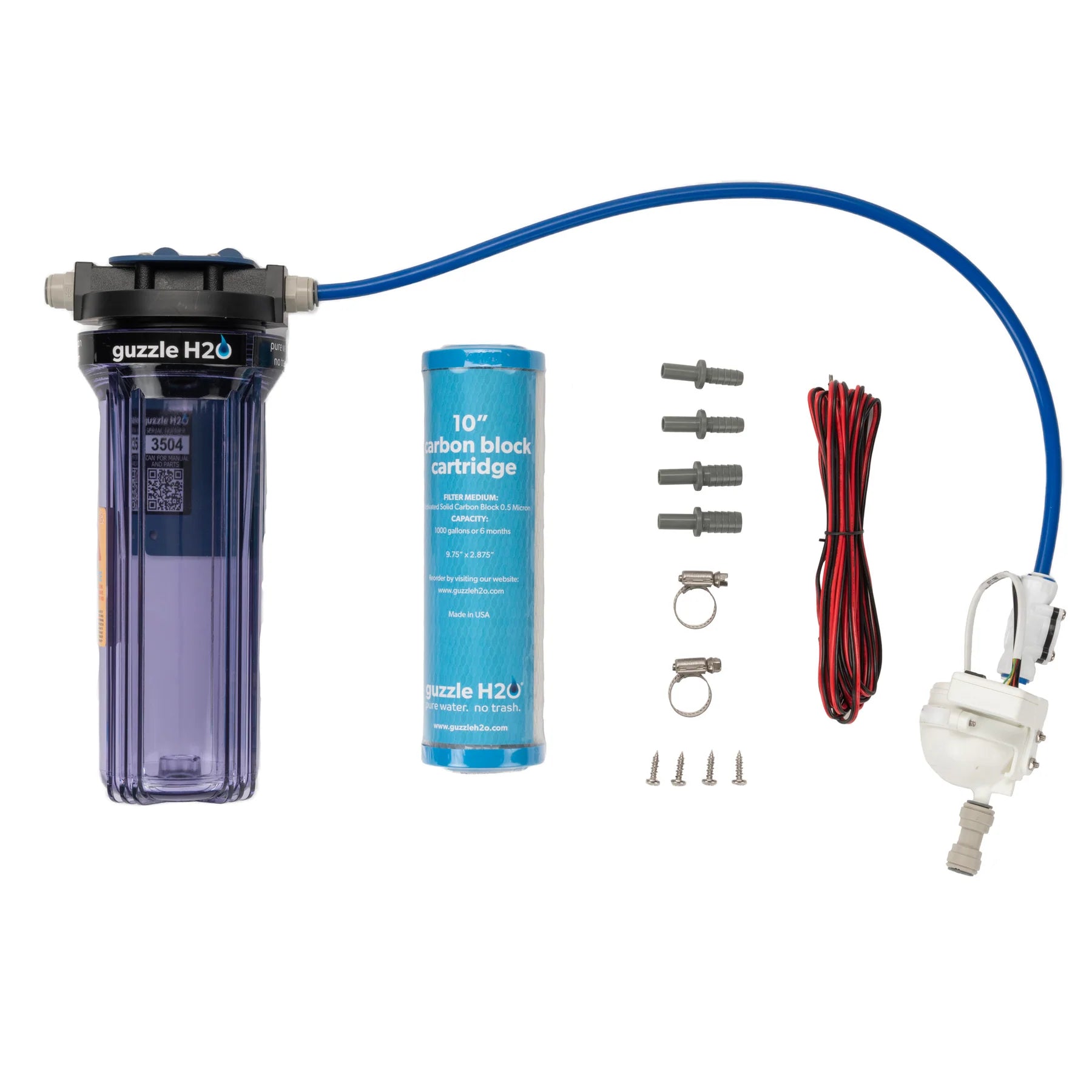 Stealth Flex 10 - Built-In Water Filtration & Purification System